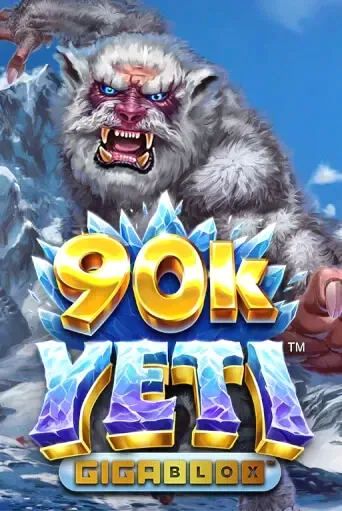 90K Yeti Gigablox slot game with a large yeti monster
