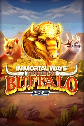 Buffalo SE slot game with golden buffalo, cougar, and deer