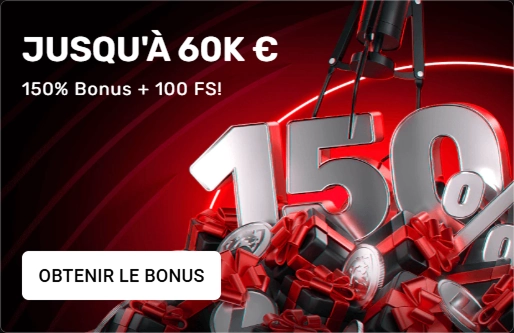 { "alt_text": "Bannière promotionnelle LEON Casino : 150% de bonus + 100 tours gratuits jusqu'à 60K€", "explanation": "The alt text accurately describes the promotional banner, highlighting the key offer: "150% de bonus + 100 tours gratuits jusqu'à 60K€". It also includes the brand name 'LEON Casino' as per the instructions for promotional banners. The language is French as requested, and the text is concise and under the 125-character limit. It avoids forbidden words and focuses on providing relevant information for SEO." }